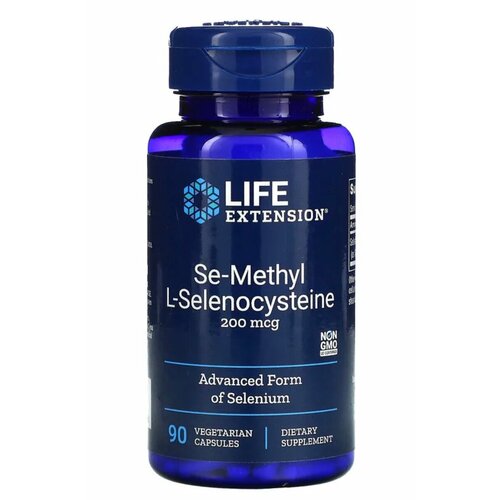 ���� Life Extension Se-Methyl L-Selenocysteine 200��� 90 ������ ����� ������������� Se-����� L-������������� 200 ��� ������ ������