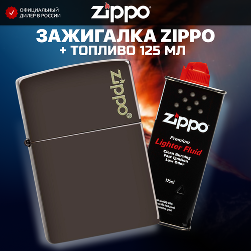   ZIPPO 49180ZL Classic, ,    Brown Matte +   125    -     , -, 