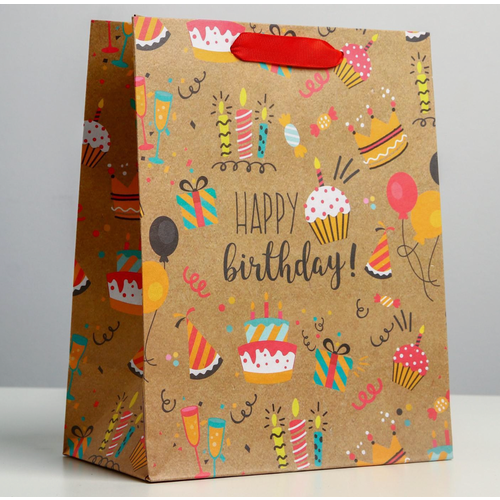 ���� �����-����� �������� ������������ �Happy Birthday� / 18x23x10 �� / � ������� / 1 �� ������ ������