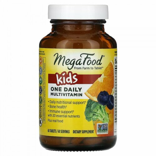  MegaFood Kids One Daily 60 tab /     60    -     , -, 