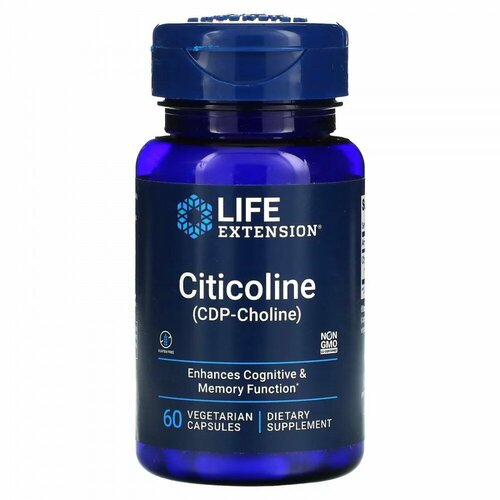 ���� Life Extension, Citicoline, ������� � CDP-�������, 250 ��, 60 ������������ ������ ������ ������