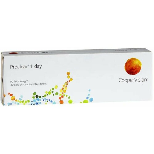 ���� ���������� ����� CooperVision Proclear 1 Day, 30 ��., R 8,7, D -3,25, ����������, 1 ��. ������ ������