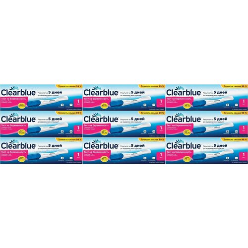 ���� ���� �� ������������ Clearblue Plus, 9 �� ������ ������