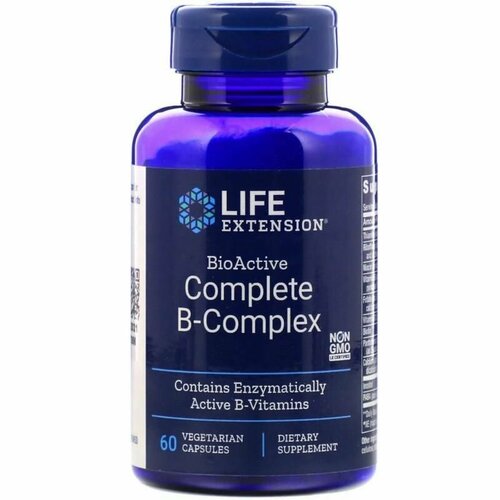 ���� � �������� ��������� B Life Extension BioActive Complete B-Complex 60 ������ ������ ������