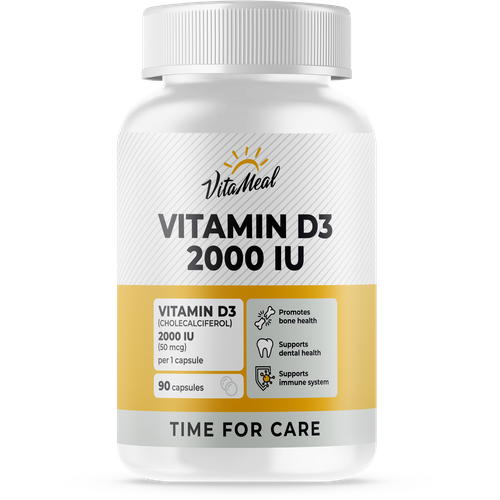 ���� ������� �3 VitaMeal Vitamin D3 2000 IU, 90 ������ ������ ������