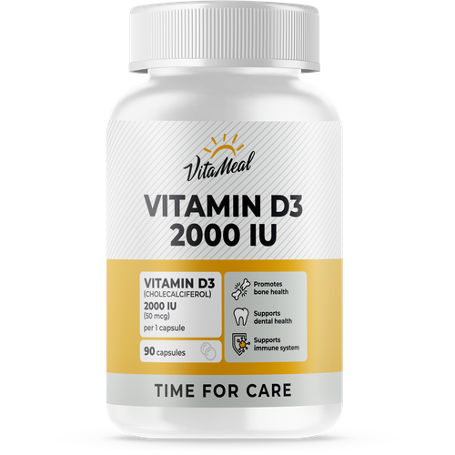   3 VitaMeal Vitamin D3 2000 IU, 90    -     , -, 