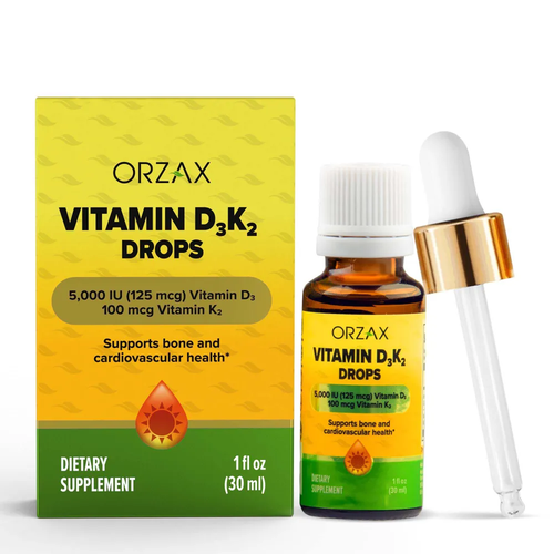   3+2 Vitamin D3+2, ORZAX, 30 , 5000 IU   -     , -, 