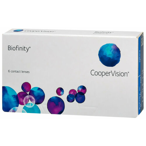    CooperVision Biofinity, 6 ., R 8,6, D +0,25, , 1 .  