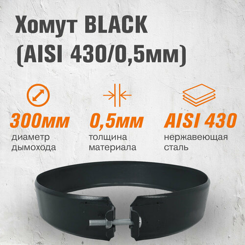   BLACK (AISI 430/0,5) (300)   -     , -, 