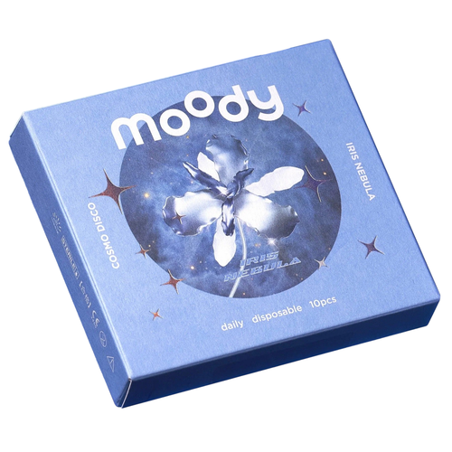 ���� ���������� ����� Moody Cosmo Disco, 10 ��., R 8,5, D -3,25, iris nebula, 1 ��. ������ ������