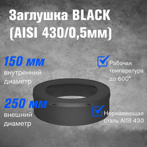   BLACK (AISI 430/0,5) (150x250)   -     , -, 