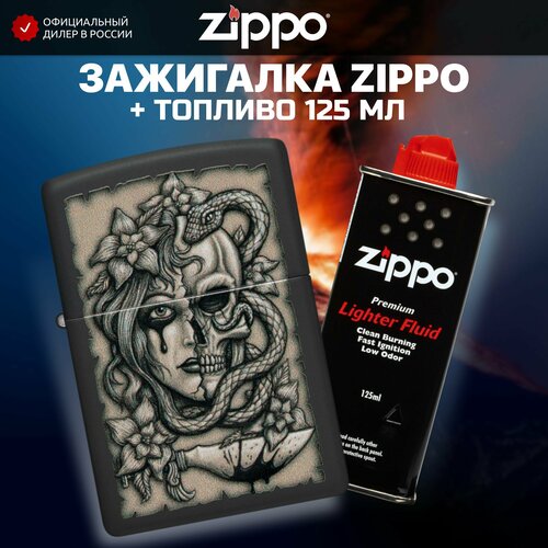    ZIPPO 48616 Gory Tattoo +     125    -     , -, 