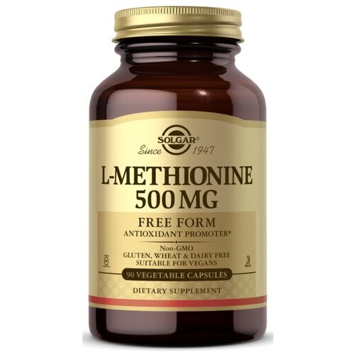���� Solgar L-Methionine ����., 500 ��, 150 ��, 150 �, 90 ��. ������ ������