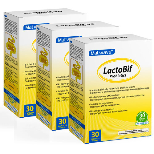  Matwave LactoBif Probiotics ., 30  , 120 , 30 ., , 3 .   -     , -, 