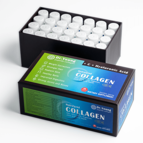 ���� ������� �������� Collagen Dr.Young ���� �� 3 ������. ������� ������������ � ������������ ��������, ��������� �. �����. 3 �������� � 28 ������ � 20 �� ������ ������