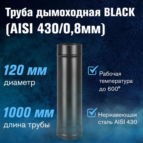   BLACK (AISI 430/0,8) L-1 (120)   -     , -, 