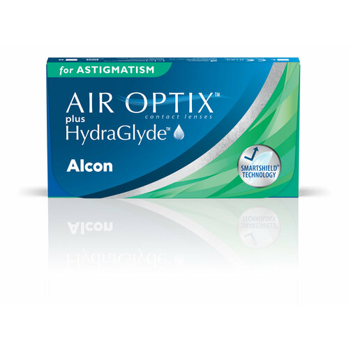 ���� Alcon AIR OPTIX plus HydraGlyde Astigmatism (3 �����) BC 8.7 SPH -5.25 CYL -1.25 AXIS 150 ������ ������