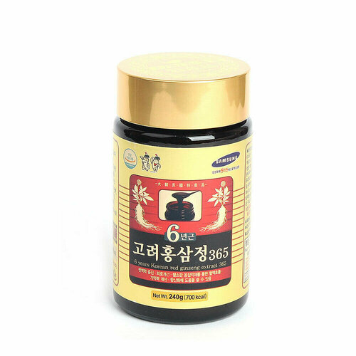 ���� �������� Korea 6 years Red Ginseng extract 365 �������� �������� �������� ���������� 6-�������, 240 �, 1�� ������ ������