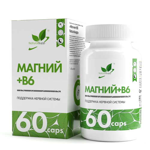  Magnesium + B6, ., 193 +6 , 100 , 60 .   -     , -, 