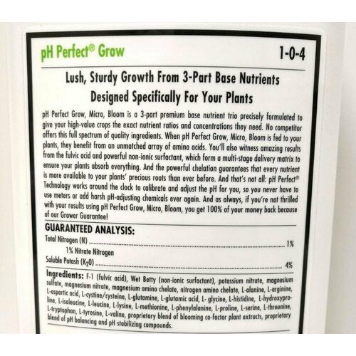 ���� ��������� Advanced Nutrients Grow (pH perfect) 10 �. ������ ������