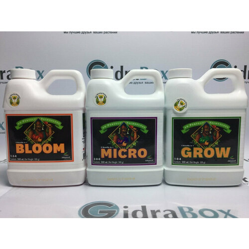 ���� �������� ��������� pH Perfect (Grow+Bloom+Micro) Advanced Nutrients 3x0,5 � ������ ������