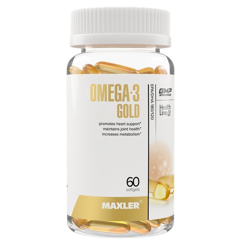 ���� �����-3 ���� Maxler Omega-3 Gold 60 �� (USA) ������ ������