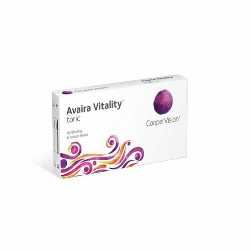    CooperVision Avaira Vitality toric., 6 ., R 8,5, D +7,CYL:-1,25,A:170, , 1 .  