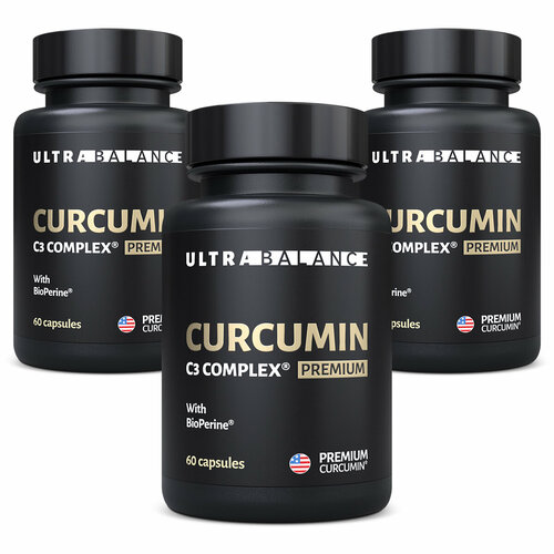  Curcumin C3 Complex Premium ., 500 , 60 ., 3 .   -     , -, 