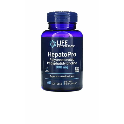 ���� ���������������� ��������������� LIFE EXTENSION HepatoPro Polyunsaturated Phosphatidycholine 900 mg 60 ������ ������ ������