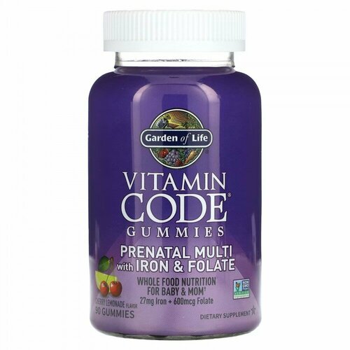 ���� Garden of Life, Vitamin Code, ����������� �������� ��� ����������, �������������� � ������� � �������, �������� �������, 90 ����������� �������� ������ ������