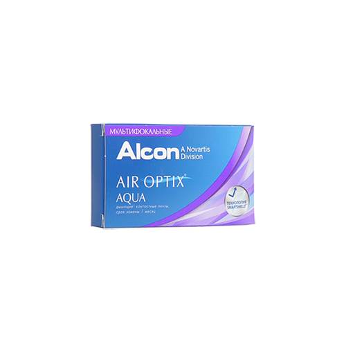 ���� ���������� ����� �� ����� Alcon Air optix Aqua Multifocal, 3 ��., R 8,6, D +6, ADD: ������ ������ ������