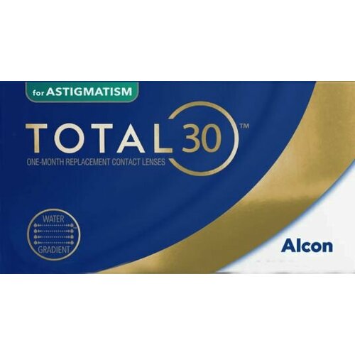 ���� Alcon ��������������� ����� Total 30 for astigmatism (3 �����) 8.6, -02.50, -1.75, 010 ������ ������