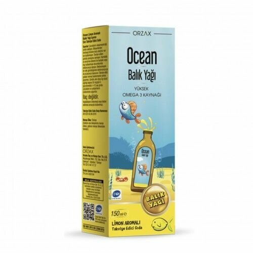 ���� ORZAX OCEAN FISH OIL SYRUP 150 ML; ����� ����� ��� �� ������ ������ 150 �� ������ ������
