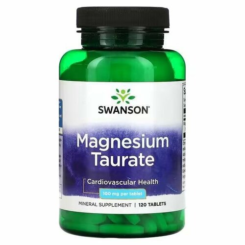 ���� Swanson Magnesium Taurate, 100 ��, 120 �������� ������ ������