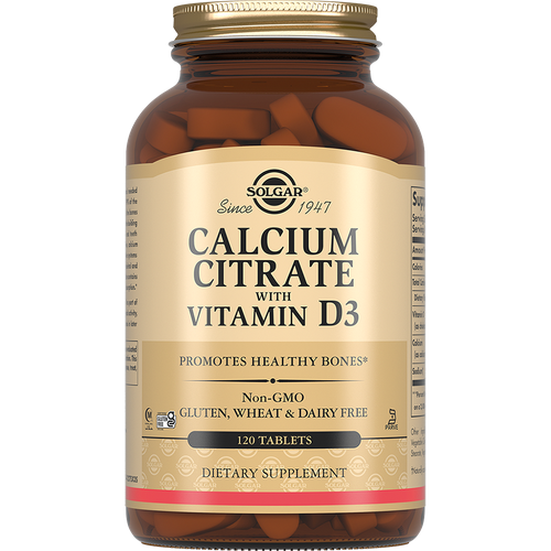 ���� Solgar Calcium Citrate with Vitamin D3 �������� 120 �� ������ ������