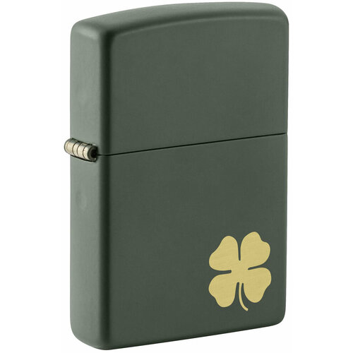     ZIPPO Four Leaf Clover   Green Matte, /, , 38x13x57    -     , -, 