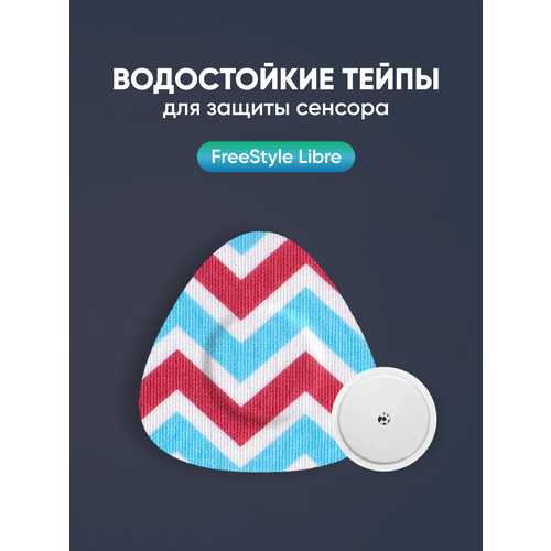 ���� ����������� ����������� ����� (��������) ��� ������ ������� Freestyle Libre (�������� �����). ����������� 7 �� 7 ��, ����� ������, 10 ��������� ������ ������