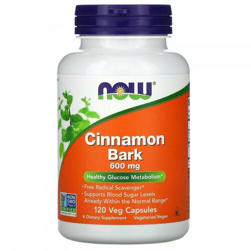  NOW Cinnamon Bark (  ) 600  120   (NOW)   09/2024   -     , -, 