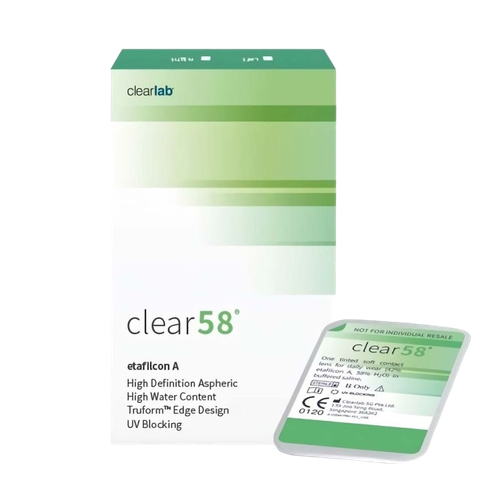    Clearlab Clear 58, 14 , 6 ., R 8,3, D -1,5, , 1 .   -     , -, 