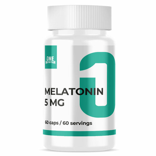 ���� ONE NUTRITION Melatonin (���������) 5 �� 60 ������ ������ ������