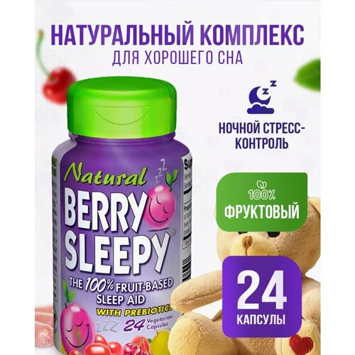    Natural Berry Sleepy The 100% fruit-based sleep aid, 24    -     , -, 