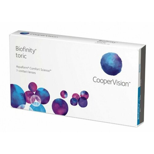 ���� CooperVision ��������������� ����� Biofinity toric (3 ��), +3,00, 8,7, -2,25, 170 ������ ������