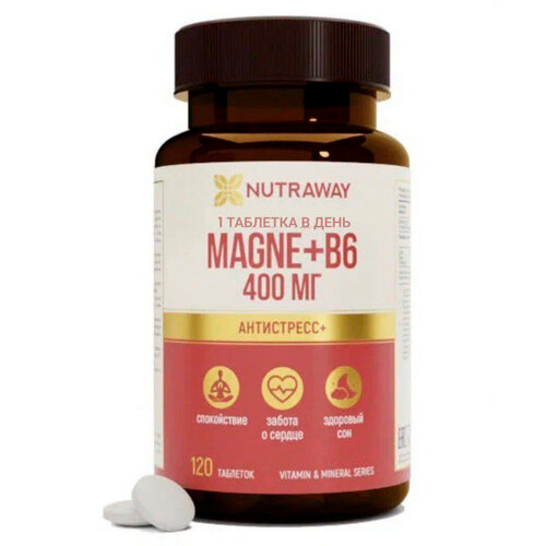 ���� Nutraway Magne + B6 ���., 120 ��. ������ ������