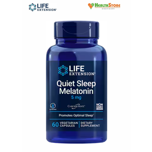  Life Extension Quiet Sleep Melatonin 5 60 ,    5  +     -     , -, 