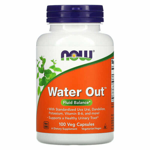 ���� Now Foods, Water Out, ������ ������, 100 ������������ ������ ������ ������