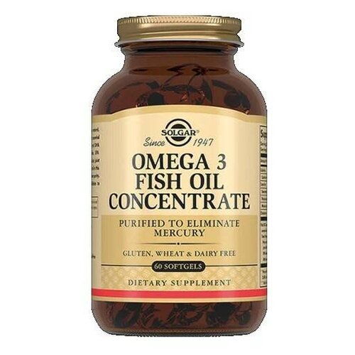  Solgar Omega-3 Fish Oil Concentrate ., 200 , 60 .   -     , -, 