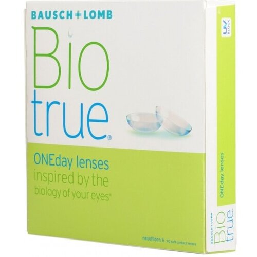    Bausch & Lomb Biotrue ONEday, 90 ., R 8,6, D -1,25, 1 .  