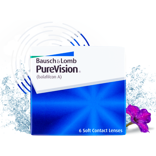 ���� ���������� ����� Bausch & Lomb PureVision, 6 ��., R 8,6, D -7 ������ ������