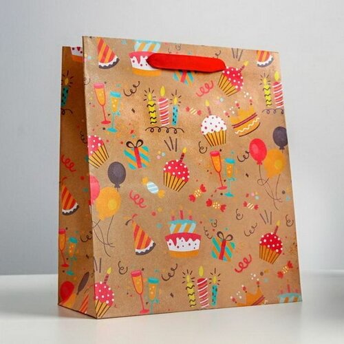 ���� ����� ���������� ��������� ������������, ��������, Happy birthday, ML 23 x 27 x 11.5 �� ������ ������