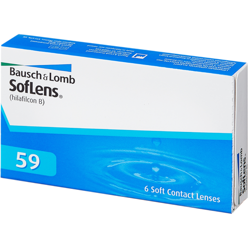    Bausch & Lomb SofLens 59, 6 ., R 8,6, D +3,25   -     , -, 